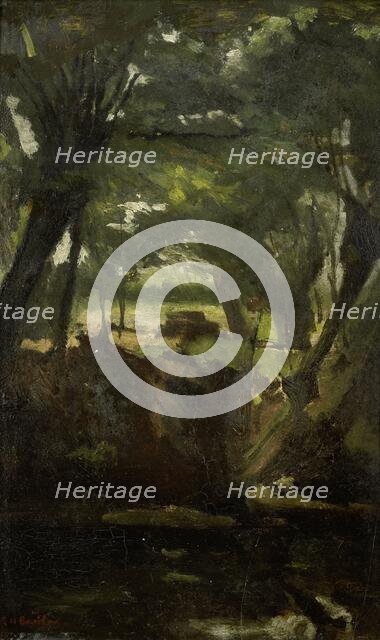 View in the Woods, c.1880-c.1923. Creator: George Hendrik Breitner.