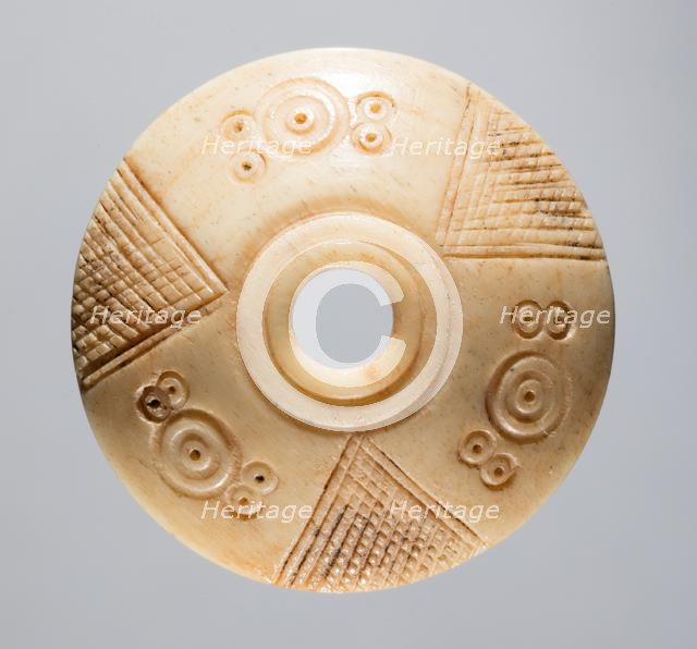 Spindle Whorl, 700s - 900s. Creator: Unknown.