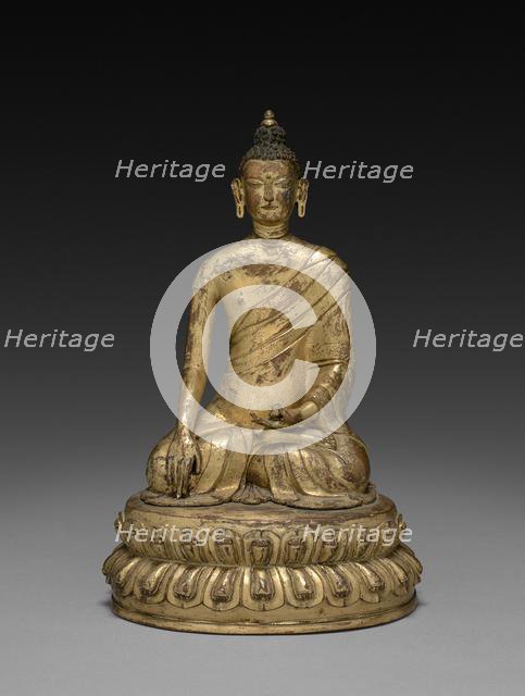 Buddhist Triumphant over Temptation, c. 1300-1320. Creator: Unknown.