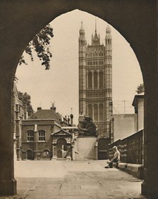 'Little Dean's Yard at Westminster: A View of an English Public School', c1935. Creator: Donald McLeish.