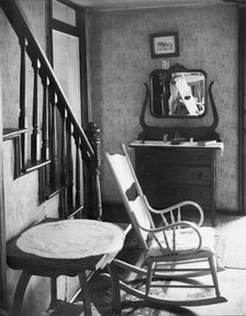 Interior of unemployed man's house, Morgantown, West Virginia, 1935. Creator: Walker Evans.