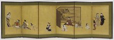 Indoor occupations, Momoyama period, 1568-1615. Creator: Unknown.