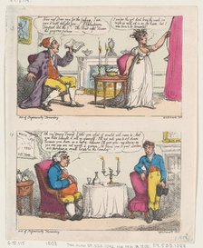 The Art of Ingeniously Tormenting, 1808., 1808. Creator: Thomas Rowlandson.