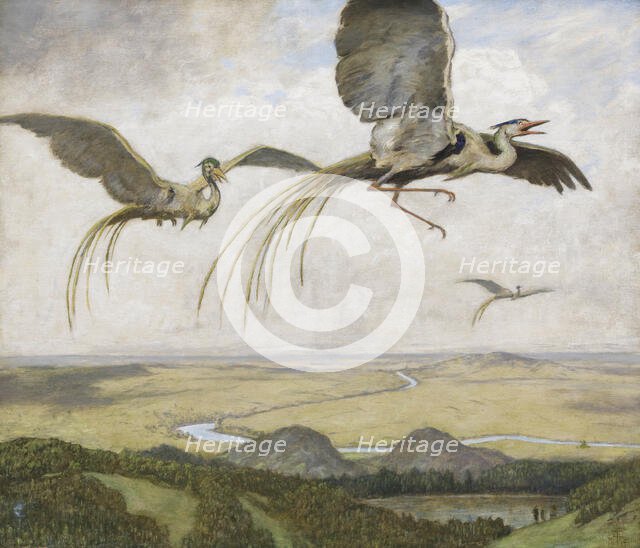 Wonder birds, 1917. Creator: Thoma, Hans (1839-1924).