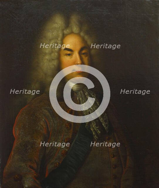 Portrait of Count Pyotr Andreyevich Tolstoy (1645-1729), Second Half of the 18th cen. Creator: Anonymous.