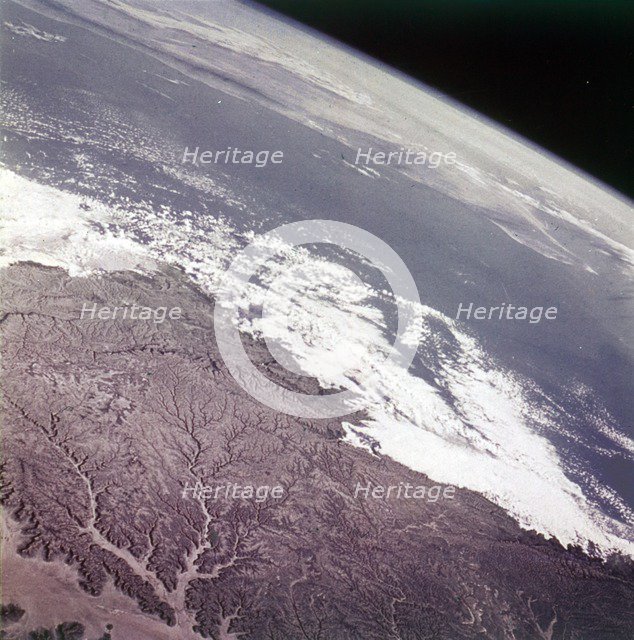 Earth from space - the Sudan, c1980s. Creator: NASA.