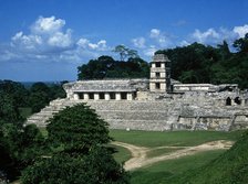 Palace Complex, Palanque, Chiapas, Mexico, 2000. Creator: Unknown.