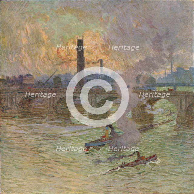 'Rough Weather', c1917. Artist: Emile Claus.