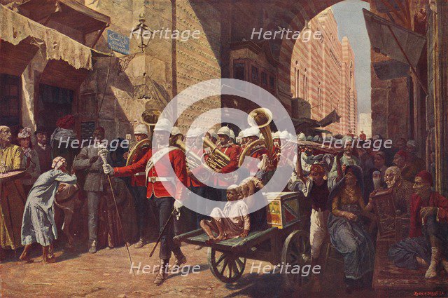 'A Friendly Power in Egypt', 1906. Artist: WC Horsley.