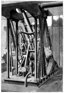The International Exhibition: marine engine by Messrs. Escher, Wyss, and Co. of Zurich..., 1862. Creator: Unknown.