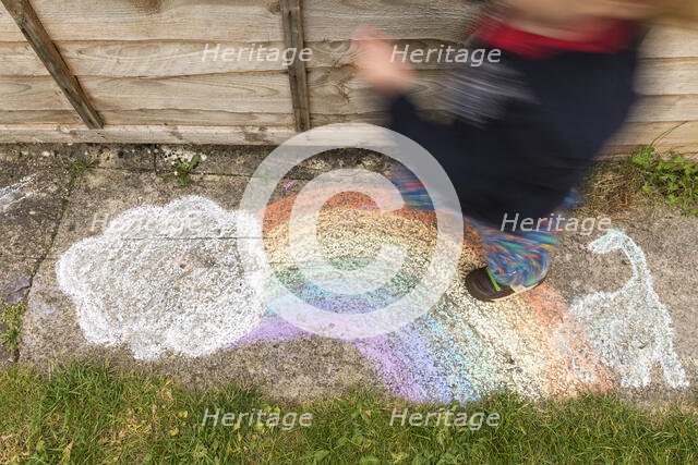 Cashes Green Road, Cainscross, Stroud, Gloucestershire, 2020. Creator: Steven Baker.