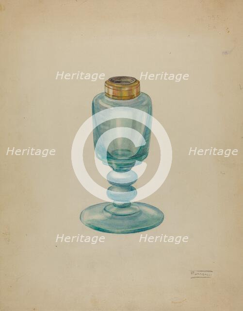 Lamp, c. 1940. Creator: Frank Fumagalli.