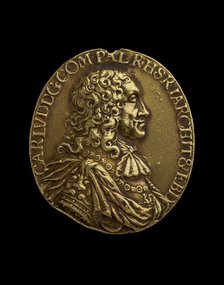 Medal, 1671. Artist: Unknown.