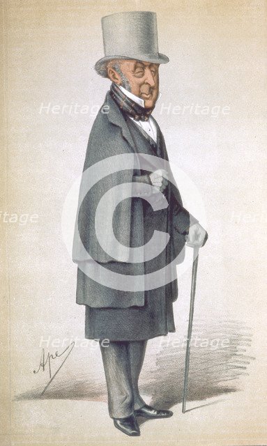 Roderick Impey Murchison, Scottish geologist, 1870. Artist: Carlo Pellegrini