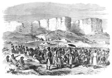 The Abyssinian Expedition: weekly fair at Antalo, 1868. Creator: Unknown.