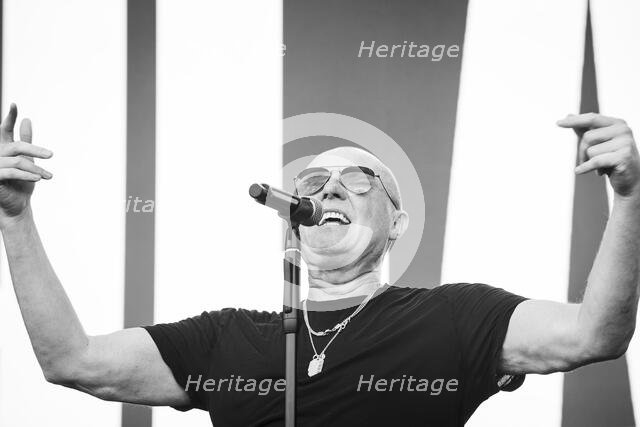 Glenn Gregory, Heaven 17 live at Heritage Live, Audley End House, Essex, Aug 2023. Creator: Annapaola Marchesani.