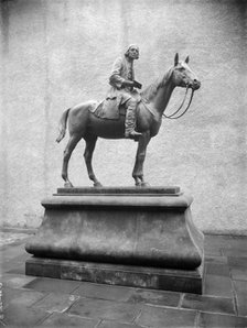 A statue of John Wesley, Bristol, Avon, 1933. Artist: Unknown