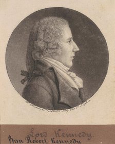 Robert Kennedy, 1796-1797. Creator: Charles Balthazar Julien Févret de Saint-Mémin.