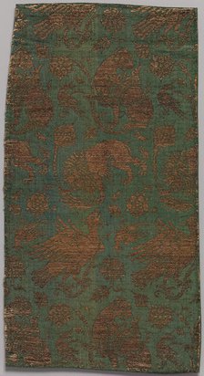 Textile, Italian, late 14th-early 15th century. Creator: Unknown.
