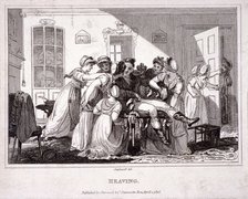 'Heaving', 1816. Artist: Anon