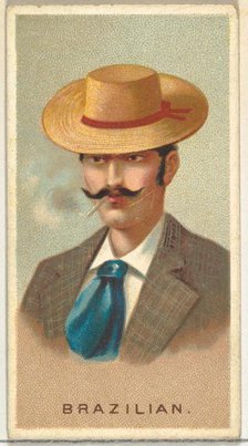 Brazilian, from World's Smokers series (N33) for Allen & Ginter Cigarettes, 1888. Creator: Allen & Ginter.