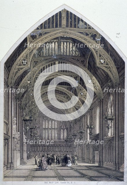 Guildhall, London, c1870. Artist: Kell Brothers