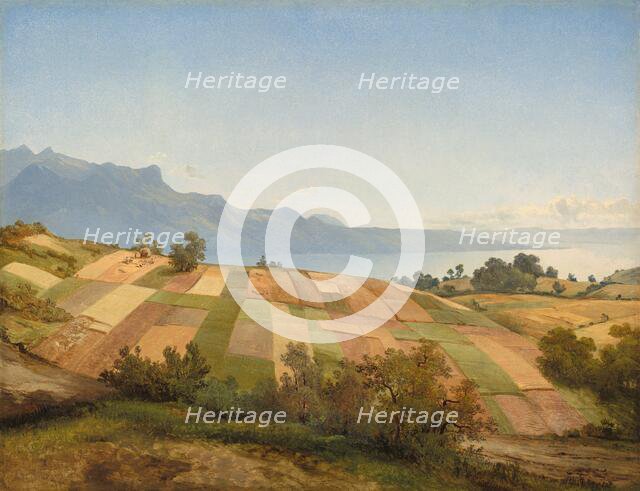 Swiss Landscape, c. 1830. Creator: Alexandre Calame.