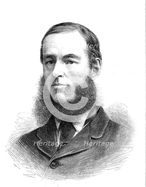 Movers and seconders of the Address in the two Houses of Parliament: the Earl of Rosse, 1880. Creator: Unknown.