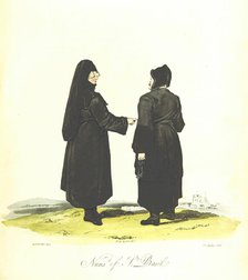 Nuns of St. Basil, 1813.  Creator: Joseph Constantine Stadler.