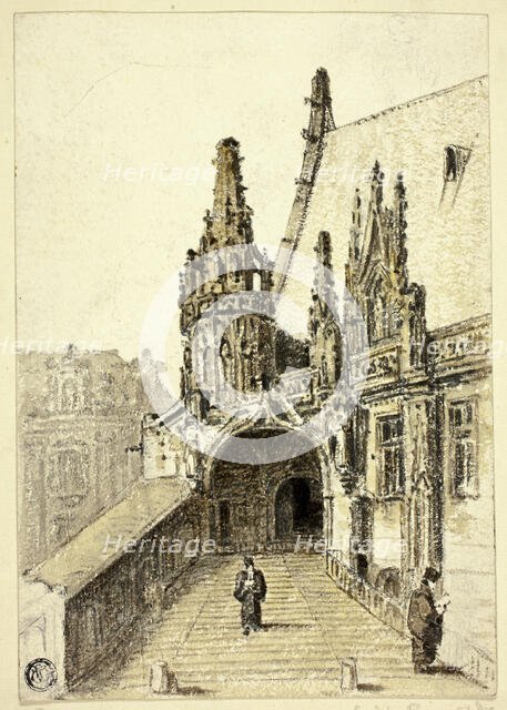 Palace of Justice, Rouen, n.d. Creator: Unknown.