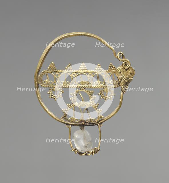 Earring with Openwork, 600-800. Creator: Unknown.