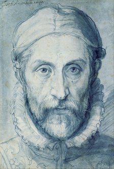 Self-Portrait. Artist: Arcimboldo, Giuseppe (1527-1593)