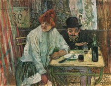 'At the Café La Mie', c1891, (1952).  Creator: Henri de Toulouse-Lautrec.