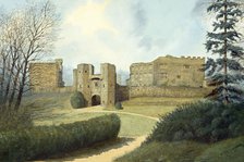 Berry Pomeroy Castle, 15th century, (c1990-2010). Artist: Frank Gardiner.