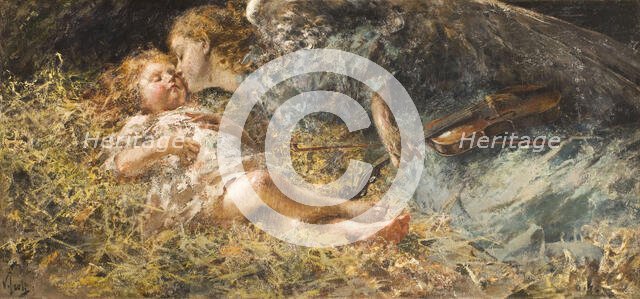 L'angelo musicante, 1900. Creator: Irolli; Vincenzo (1860-1949).