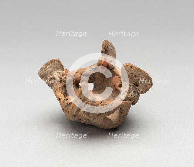 Miniature Group of Four Figures in a Circle with Linked Arms, 500 B.C./300 B.C. Creator: Unknown.