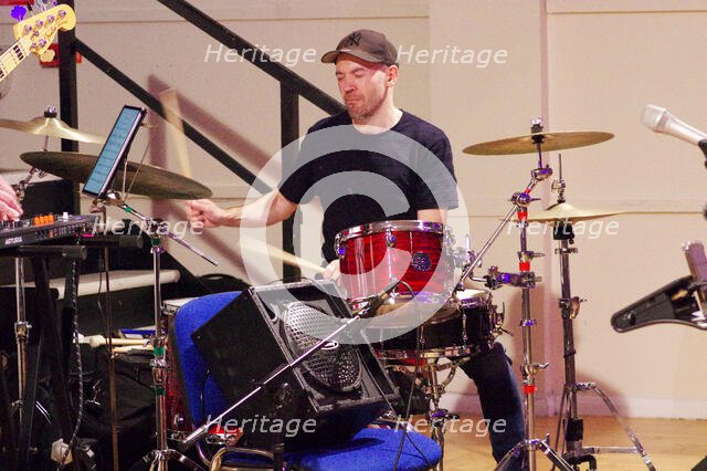 Jamie Murray, Robert Mitchell’s True Think, Battle Jazz Festival, Battle, East Sussex, July 2024. Creator: Brian O'Connor.