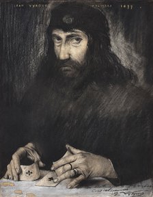 The three-card Monte player, 1897.