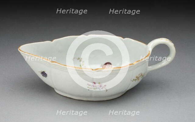 Sauceboat, Jingdezhen, c. 1750. Creator: Jingdezhen Porcelain.