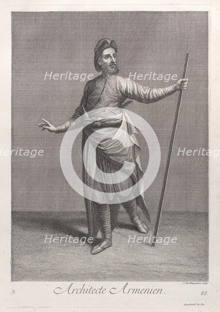 Architecte Armenien, 1714-15. Creator: Unknown.
