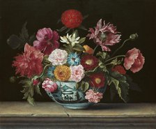 Chinese Bowl with Flowers, 1640. Creator: Jacques Linard.