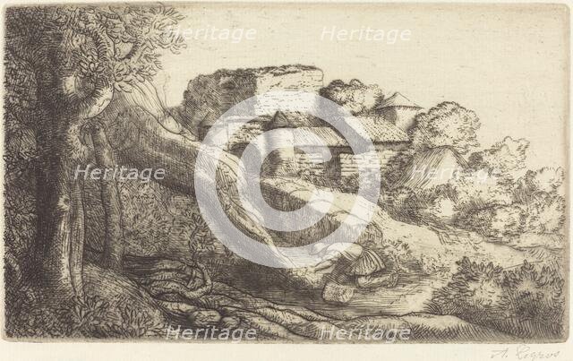 Little Burner of Grass (Le petit bruleur d'herbe). Creator: Alphonse Legros.