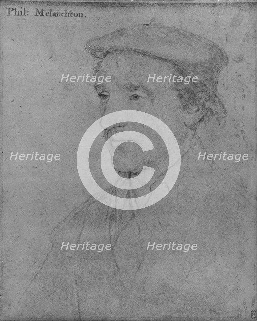 'A Man: Unknown',  c1532-1543 (1945). Artists: Hans Holbein the Younger, Unknown.