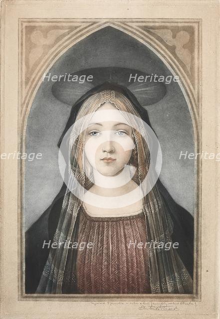 Madonna, 19th-20th century. Creator: Samuel Arlent-Edwards (American, 1862-1938).