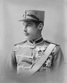 Prince Harold of Denmark, in uniform, 1912. Creator: Bain News Service.