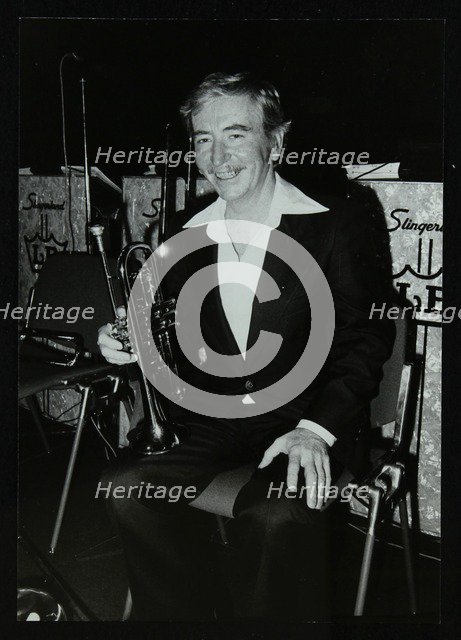 American jazz trumpeter Bill Berry. Artist: Denis Williams