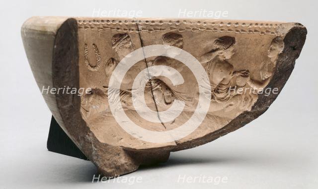 Fragment of a Mould, 27 BC - 14. Creator: Unknown.