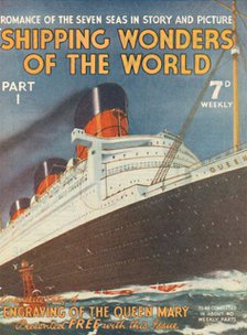 'Shipping Wonders of the World Part I advertisement', 1935. Artist: Unknown.