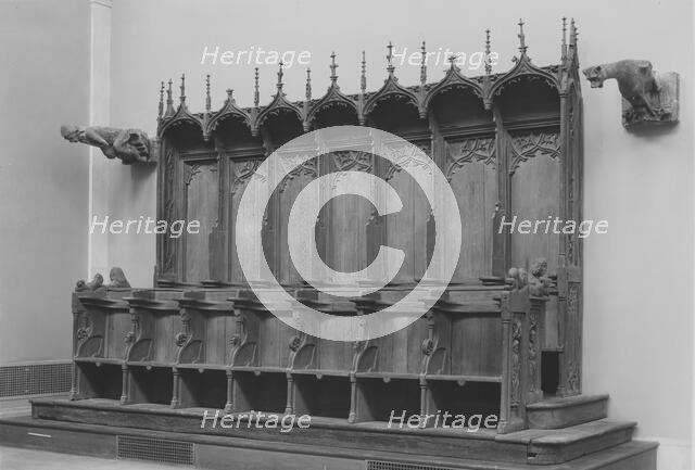 Choir Stall, German, second half of 15th century. Creator: Unknown.
