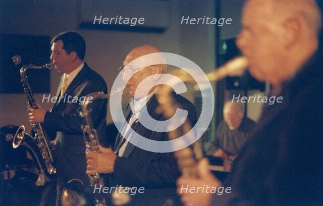 Tommy Whittle, Vic Ash and Simon Spillett, Spikes Place, Hadleigh Hall, 2007. Creator: Brian Foskett.